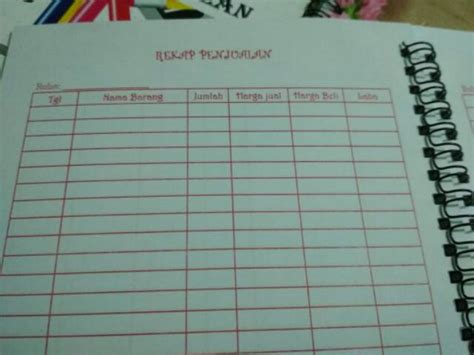 Catatan Jual.